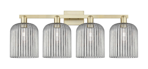 Innovations - 716-4W-AB-G559-8SM - Four Light Bath Vanity - Arcadia - Antique Brass