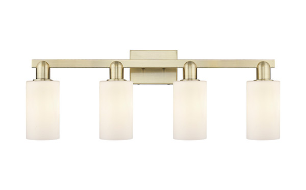 Innovations - 716-4W-AB-G801 - Four Light Bath Vanity - Arcadia - Antique Brass