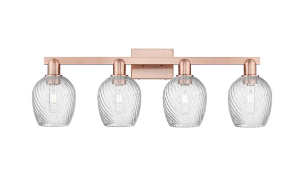 Innovations - 716-4W-AC-G292 - Four Light Bath Vanity - Arcadia - Antique Copper