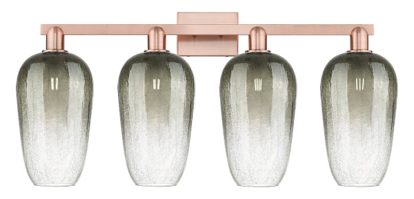 Innovations - 716-4W-AC-G484-7SL - Four Light Bath Vanity - Arcadia - Antique Copper