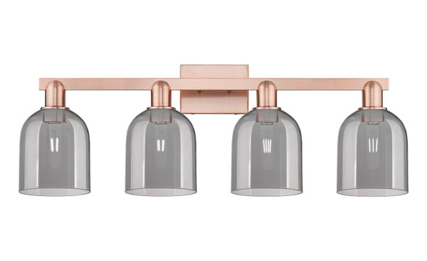 Innovations - 716-4W-AC-G558-6SM - Four Light Bath Vanity - Arcadia - Antique Copper