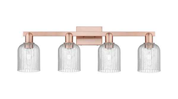 Innovations - 716-4W-AC-G559-5SDY - Four Light Bath Vanity - Arcadia - Antique Copper
