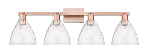 Innovations - 716-4W-AC-GBD-754 - Four Light Bath Vanity - Arcadia - Antique Copper