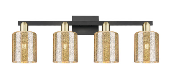 Innovations - 716-4W-BAB-G116 - Four Light Bath Vanity - Arcadia - Black Antique Brass