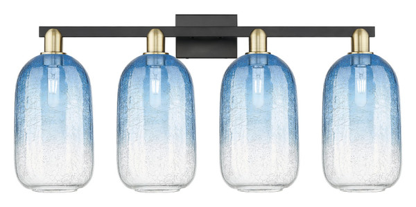 Innovations - 716-4W-BAB-G482-7SB - Four Light Bath Vanity - Arcadia - Black Antique Brass