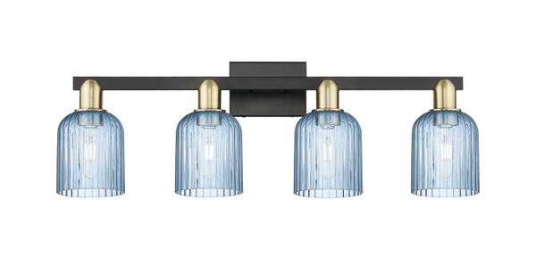 Innovations - 716-4W-BAB-G559-5BL - Four Light Bath Vanity - Arcadia - Black Antique Brass