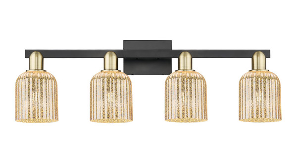 Innovations - 716-4W-BAB-G559-5ME - Four Light Bath Vanity - Arcadia - Black Antique Brass