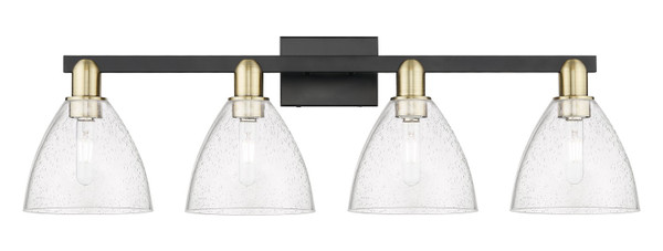 Innovations - 716-4W-BAB-GBD-754 - Four Light Bath Vanity - Arcadia - Black Antique Brass