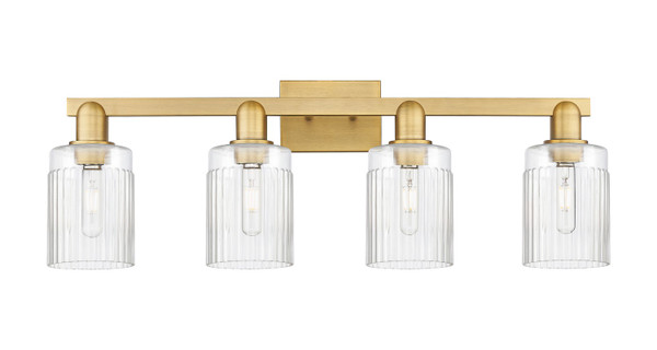 Innovations - 716-4W-BB-G342 - Four Light Bath Vanity - Arcadia - Brushed Brass