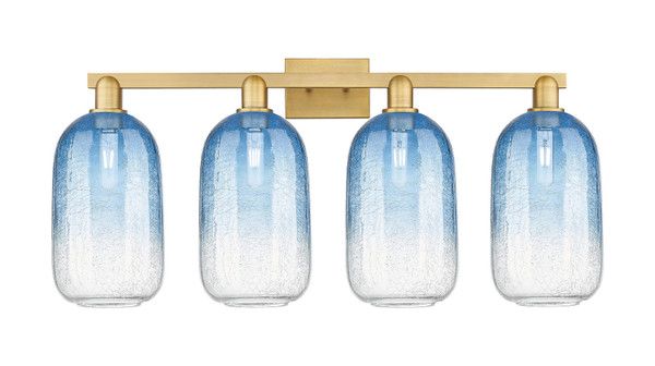 Innovations - 716-4W-BB-G482-7SB - Four Light Bath Vanity - Arcadia - Brushed Brass