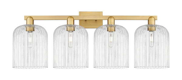 Innovations - 716-4W-BB-G559-8CL - Four Light Bath Vanity - Arcadia - Brushed Brass