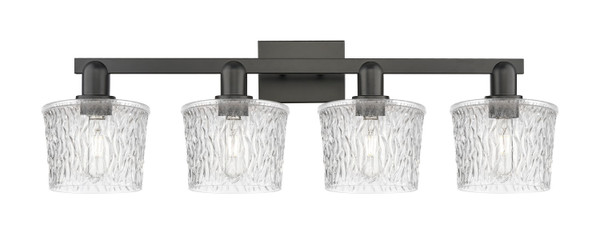 Innovations - 716-4W-BK-G402 - Four Light Bath Vanity - Arcadia - Matte Black