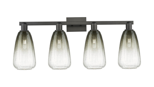 Innovations - 716-4W-BK-G480-6SL - Four Light Bath Vanity - Arcadia - Matte Black