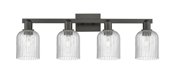 Innovations - 716-4W-BK-G559-5SDY - Four Light Bath Vanity - Arcadia - Matte Black