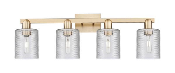 Innovations - 716-4W-CB-G112 - Four Light Bath Vanity - Arcadia - Champagne Bronze