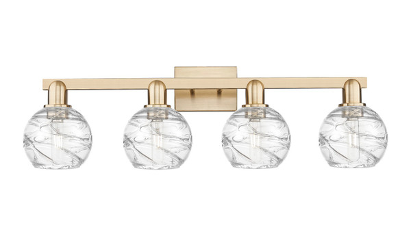 Innovations - 716-4W-CB-G1213-6CL - Four Light Bath Vanity - Arcadia - Champagne Bronze