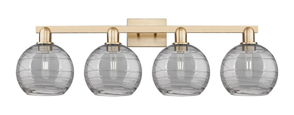 Innovations - 716-4W-CB-G1213-8SM - Four Light Bath Vanity - Arcadia - Champagne Bronze