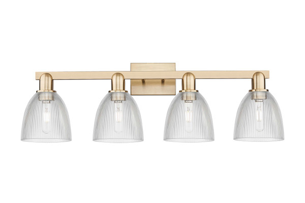 Innovations - 716-4W-CB-G382 - Four Light Bath Vanity - Arcadia - Champagne Bronze