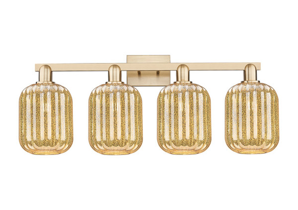 Innovations - 716-4W-CB-G460-7ME - Four Light Bath Vanity - Arcadia - Champagne Bronze