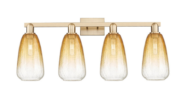 Innovations - 716-4W-CB-G480-6AM - Four Light Bath Vanity - Arcadia - Champagne Bronze