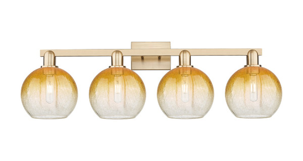 Innovations - 716-4W-CB-G483-8AM - Four Light Bath Vanity - Arcadia - Champagne Bronze