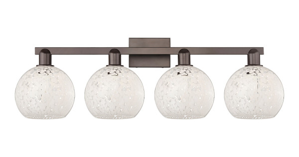 Innovations - 716-4W-OB-G1216-8WM - Four Light Bath Vanity - Arcadia - Oil Rubbed Bronze