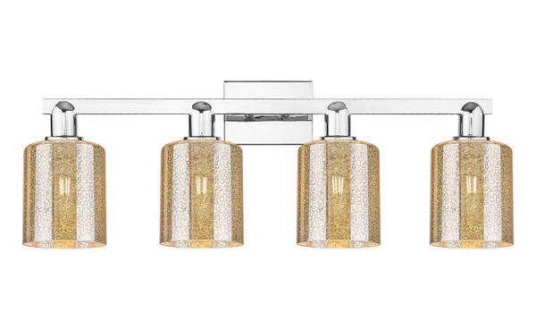 Innovations - 716-4W-PC-G116 - Four Light Bath Vanity - Arcadia - Polished Chrome