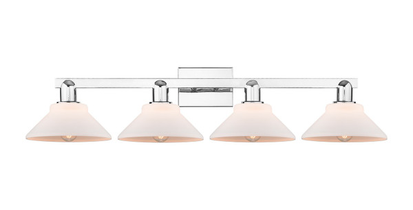 Innovations - 716-4W-PC-G131 - Four Light Bath Vanity - Arcadia - Polished Chrome