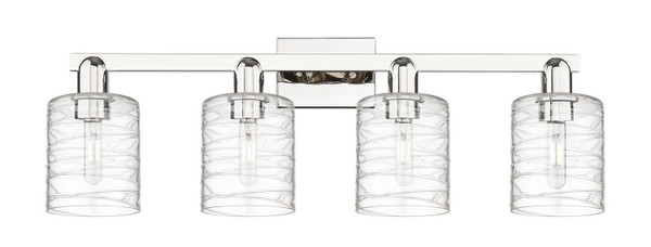 Innovations - 716-4W-PN-G1113 - Four Light Bath Vanity - Arcadia - Polished Nickel