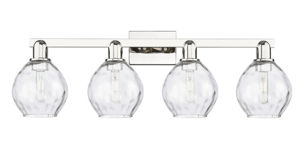 Innovations - 716-4W-PN-G362 - Four Light Bath Vanity - Arcadia - Polished Nickel
