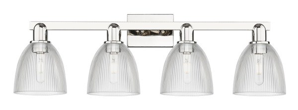 Innovations - 716-4W-PN-G382 - Four Light Bath Vanity - Arcadia - Polished Nickel