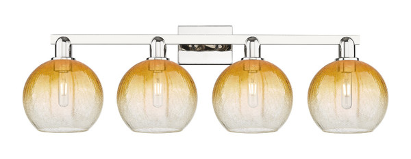Innovations - 716-4W-PN-G483-8AM - Four Light Bath Vanity - Arcadia - Polished Nickel