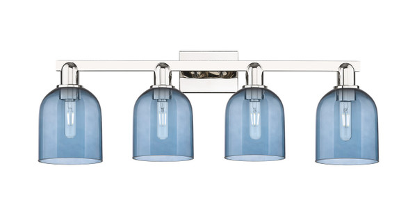 Innovations - 716-4W-PN-G558-6BL - Four Light Bath Vanity - Arcadia - Polished Nickel