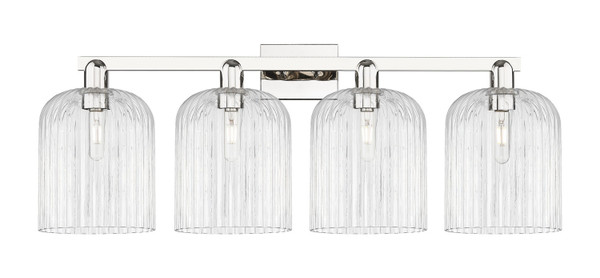 Innovations - 716-4W-PN-G559-8CL - Four Light Bath Vanity - Arcadia - Polished Nickel