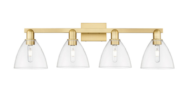 Innovations - 716-4W-SG-GBD-752 - Four Light Bath Vanity - Arcadia - Satin Gold