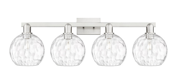 Innovations - 716-4W-SN-G1215-8 - Four Light Bath Vanity - Arcadia - Brushed Satin Nickel