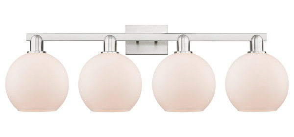 Innovations - 716-4W-SN-G121-8 - Four Light Bath Vanity - Arcadia - Brushed Satin Nickel