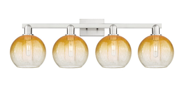 Innovations - 716-4W-SN-G483-8AM - Four Light Bath Vanity - Arcadia - Brushed Satin Nickel