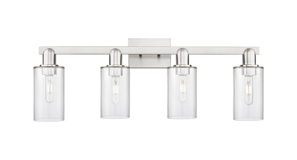Innovations - 716-4W-SN-G802 - Four Light Bath Vanity - Arcadia - Brushed Satin Nickel