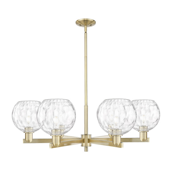 Innovations - 716-6CR-AB-G1215-8 - Six Light Chandelier - Arcadia - Antique Brass