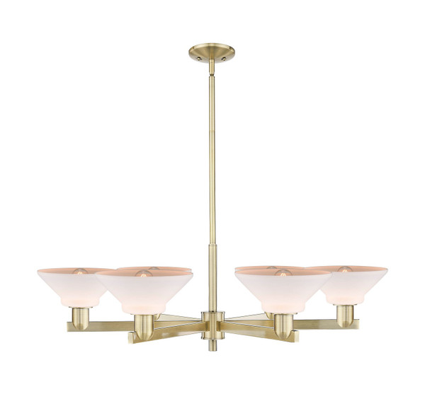 Innovations - 716-6CR-AB-G131 - Six Light Chandelier - Arcadia - Antique Brass