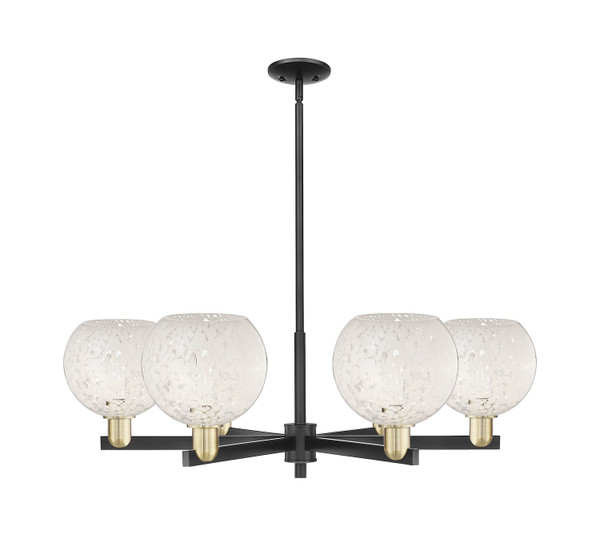 Innovations - 716-6CR-BAB-G1216-8WM - Six Light Chandelier - Arcadia - Black Antique Brass