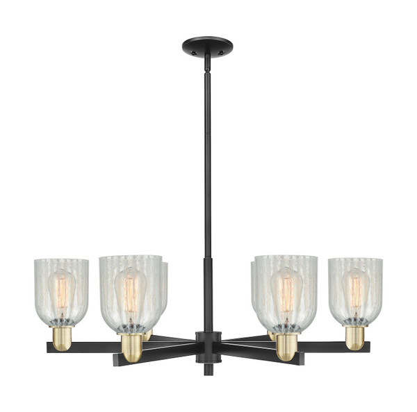 Innovations - 716-6CR-BAB-G2511 - Six Light Chandelier - Arcadia - Black Antique Brass