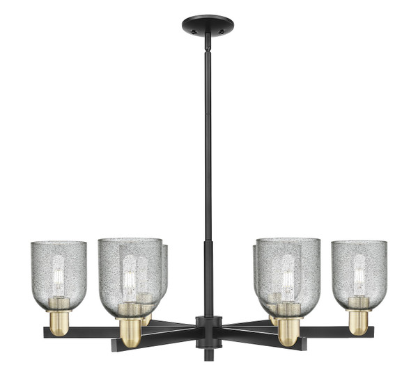 Innovations - 716-6CR-BAB-G257 - Six Light Chandelier - Arcadia - Black Antique Brass