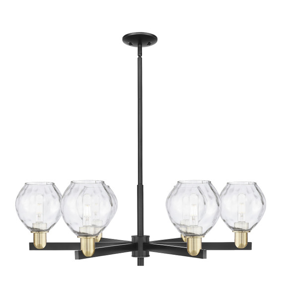 Innovations - 716-6CR-BAB-G362 - Six Light Chandelier - Arcadia - Black Antique Brass