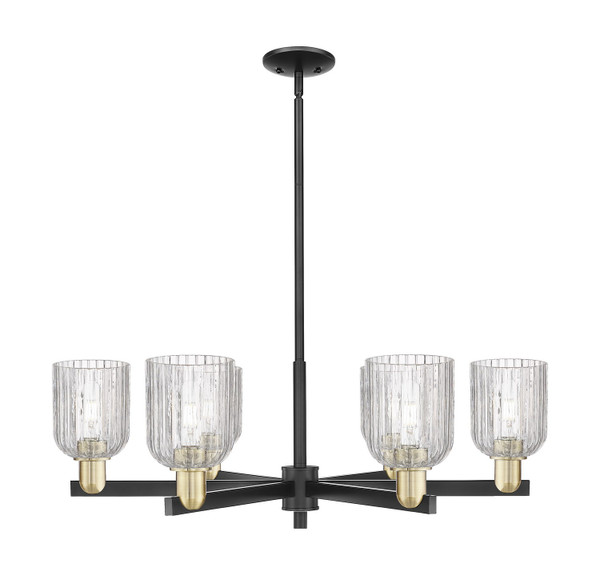 Innovations - 716-6CR-BAB-G559-5CL - Six Light Chandelier - Arcadia - Black Antique Brass