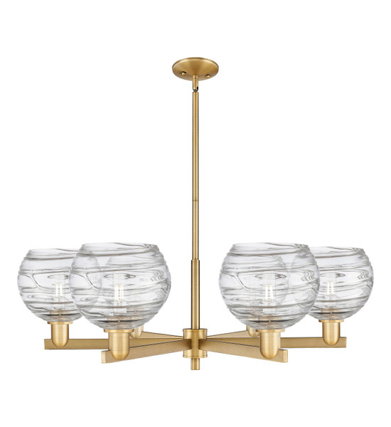 Innovations - 716-6CR-BB-G1213-8CL - Six Light Chandelier - Arcadia - Brushed Brass