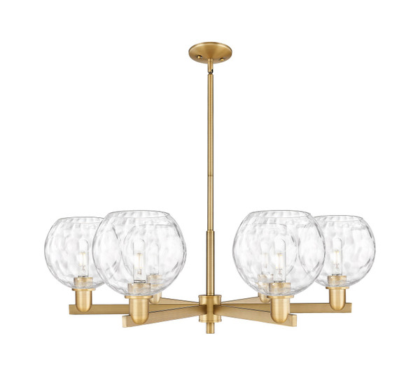 Innovations - 716-6CR-BB-G1215-8 - Six Light Chandelier - Arcadia - Brushed Brass