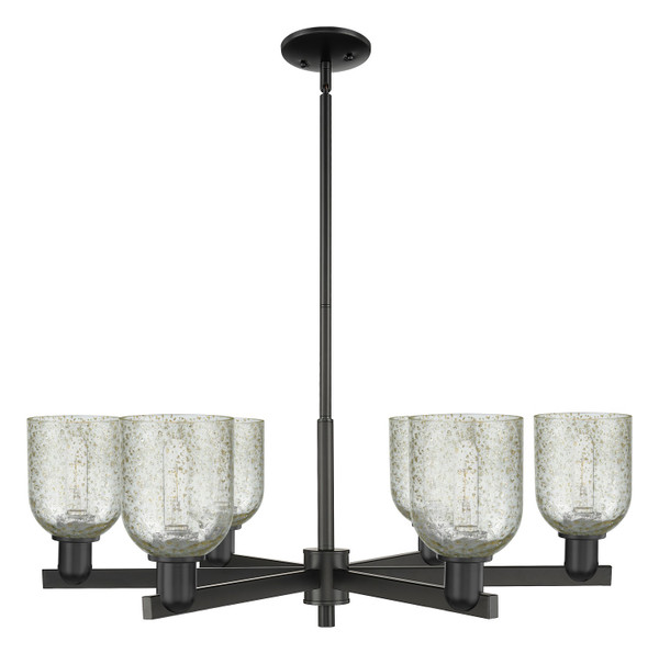 Innovations - 716-6CR-BK-G259 - Six Light Chandelier - Arcadia - Matte Black