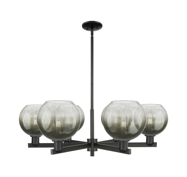 Innovations - 716-6CR-BK-G483-8SL - Six Light Chandelier - Arcadia - Matte Black
